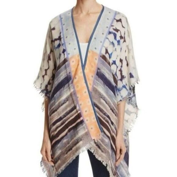 Bl-nk Veeransa Abstract Beach Cover Up Wrap  One size - Picture 1 of 3